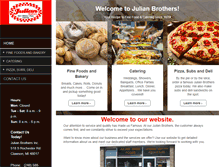 Tablet Screenshot of julianbrothers.com